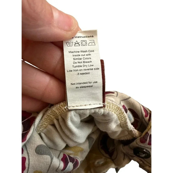 Tea Collection Girl Multicolor 100% Cotton Long Sleeve Fit & Flare Dress Size L - Picture 6 of 8